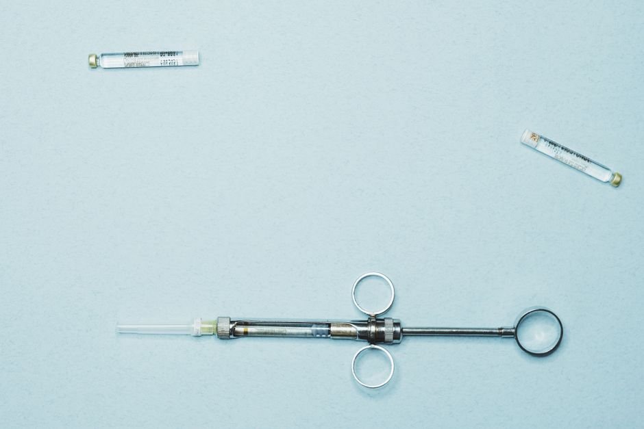 anesthesia syringe vial tray
