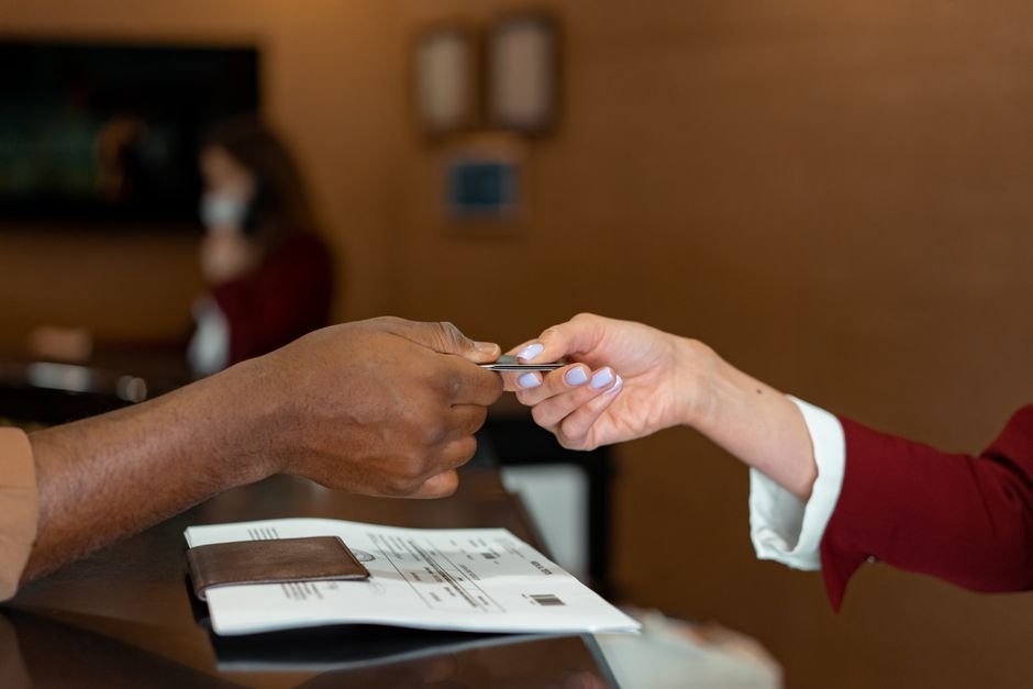 hospital reception payment counter